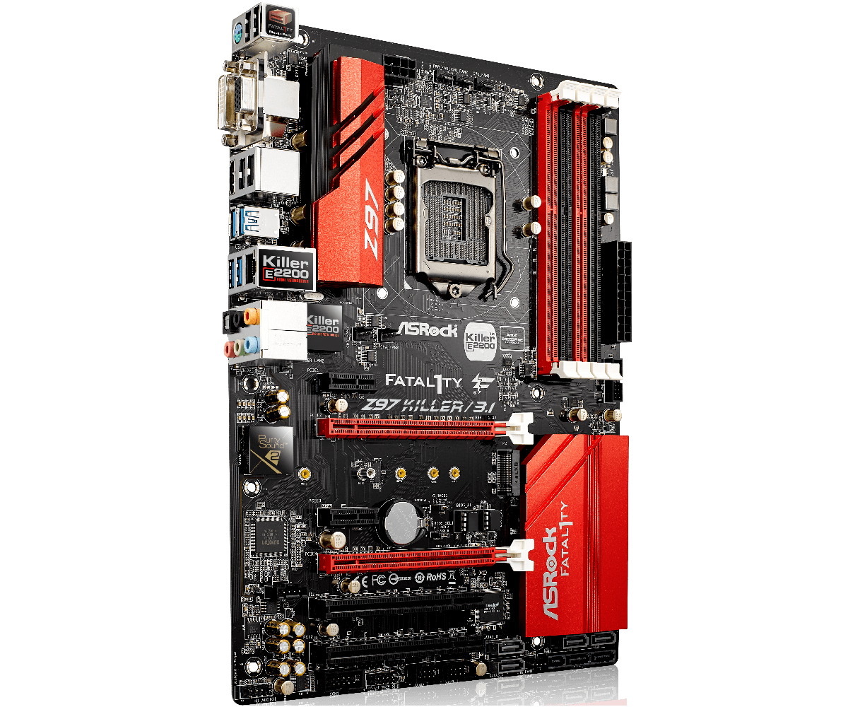 Asrock Fatal1ty Z97 Killer/3.1 - Motherboard Specifications On